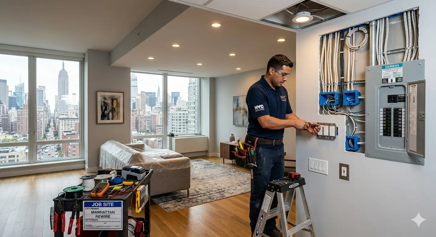 Domestic Rewire with Smart Controls